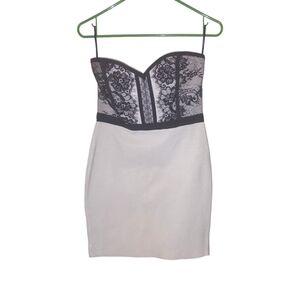 NWT Forever 21 | White Lace Strapless Dress